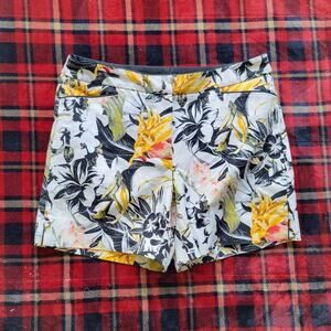 WHBM The 5" Floral Print Shorts
